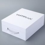 Portable hinged-lid shoulder box