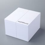 Double flip-top box with inserts