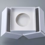 Double flip-top box with inserts