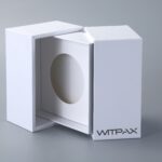 Double flip-top box with inserts