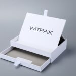 Flip-top box with drawer