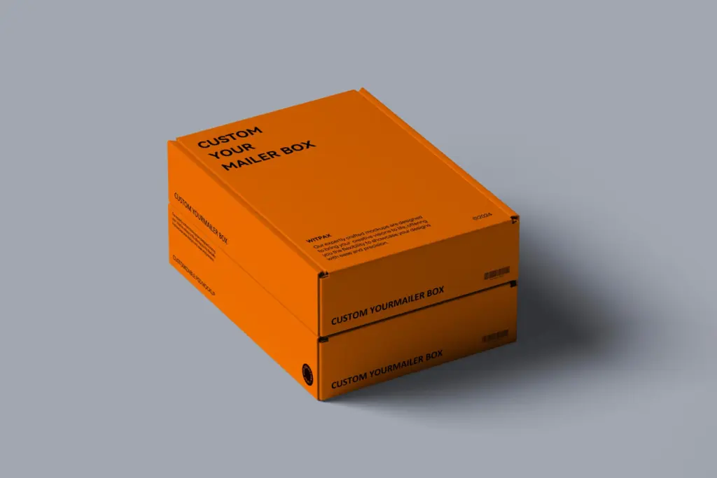 VibrantOrange Mailer Box