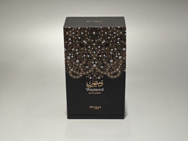Foil stamping perfume box