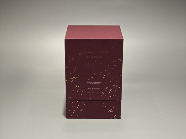 Red handmade lid and base box