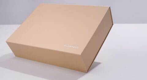 Foldable Rigid Box Orange (1)